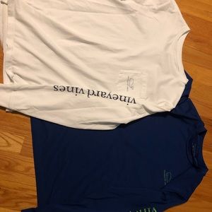 Vineyard Vines Boys Youth L long sleeve shirts. $15 each.